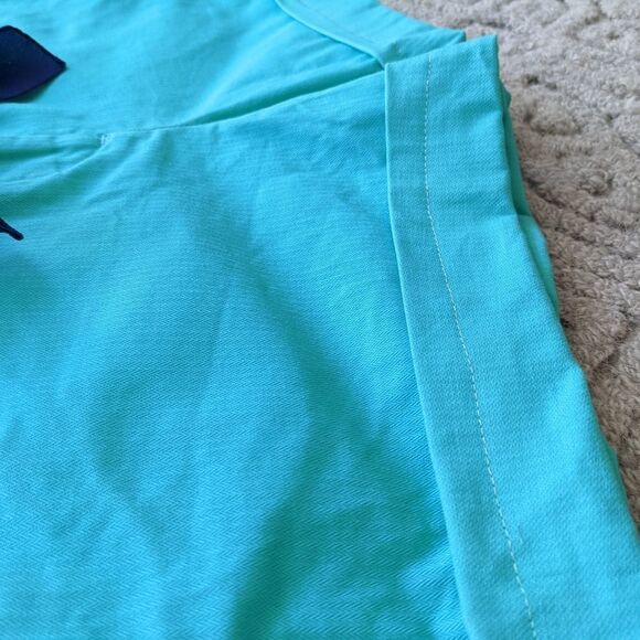 VINTAGE CHEROKEE Green cotton jeans shorts revorked @L1 - Picture 5 of 8